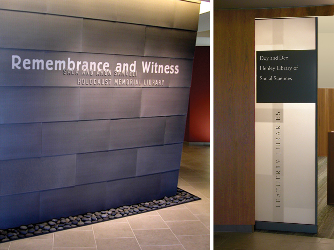 Leatherby-Libraries-2-holocaust-memorial-library-signage