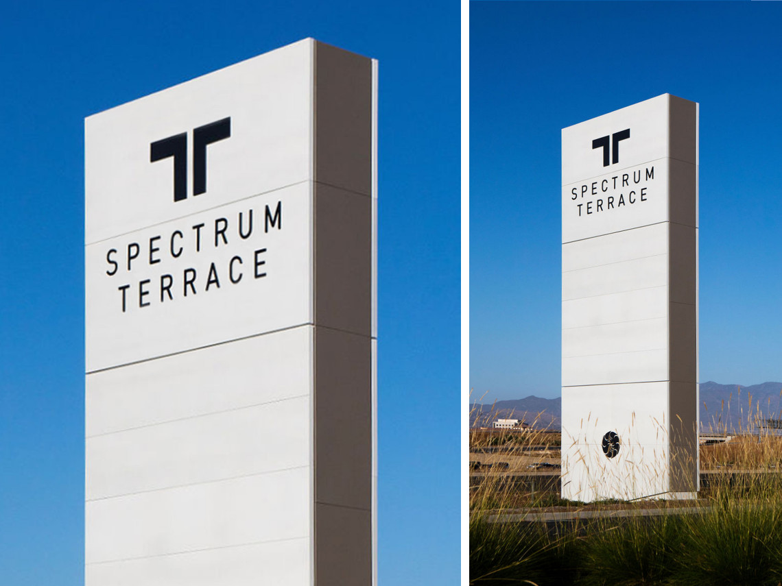 Spectrum-Terrace-1-project-tenant-ID-freeway-pylon